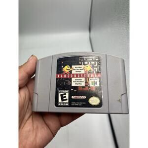 Namco Museum Nintendo N64 Authentic Cartridge Ms. Pac man Galaga Dig Dug Pac Man